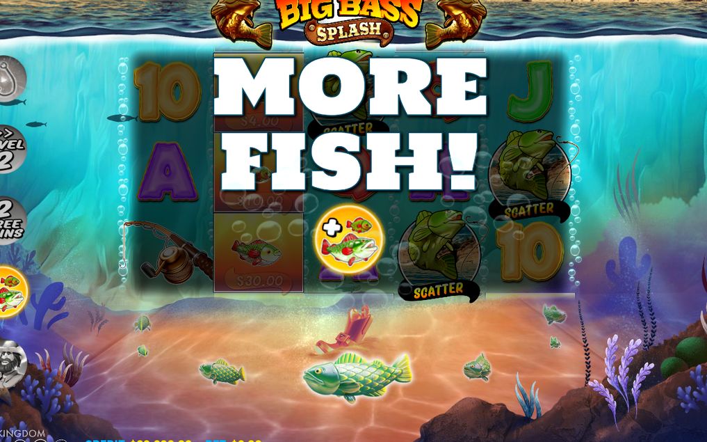 Free Spins med Fiskaren på alla rullar